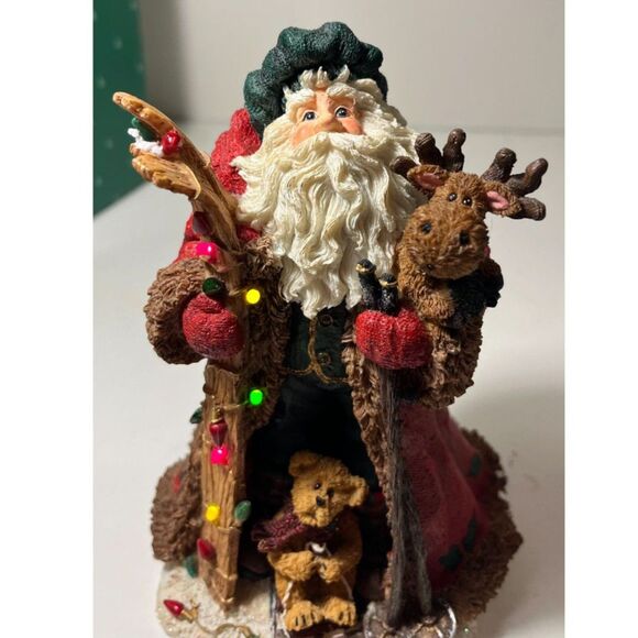 Boyd's Bears Alpine Kringleton Santa Figurine - Picture 1 of 5